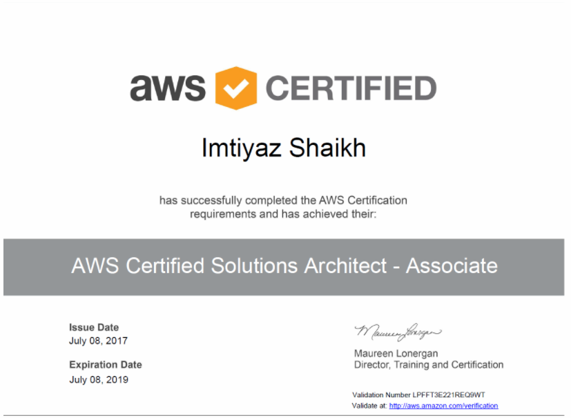 How to pass AWS Certified Solutions Architec